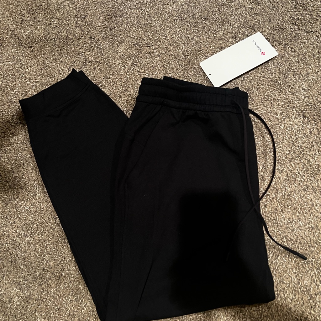 Lululemon Soft Black Jogger Pants